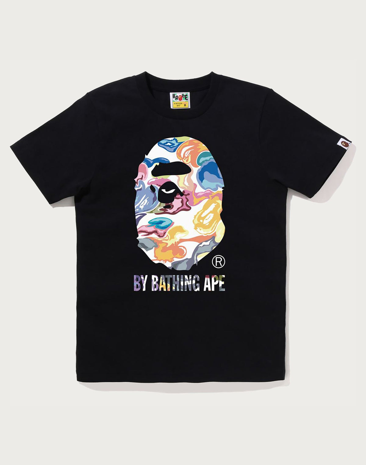 ART CAMO BY BATHING APE TEE LADIES