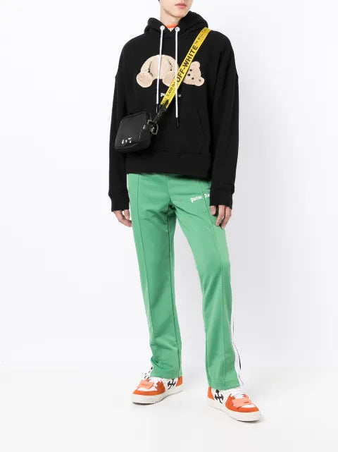 Palm Angels bear motif hoodie