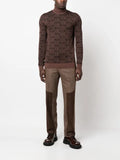 Moschino roll-neck virgin wool jumper