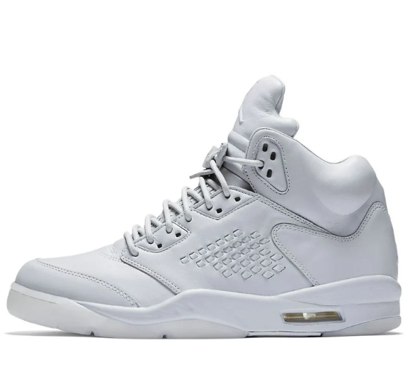 Air Jordan 5 Retro Premium 'Pure Platinum' Sneakers 881432-003