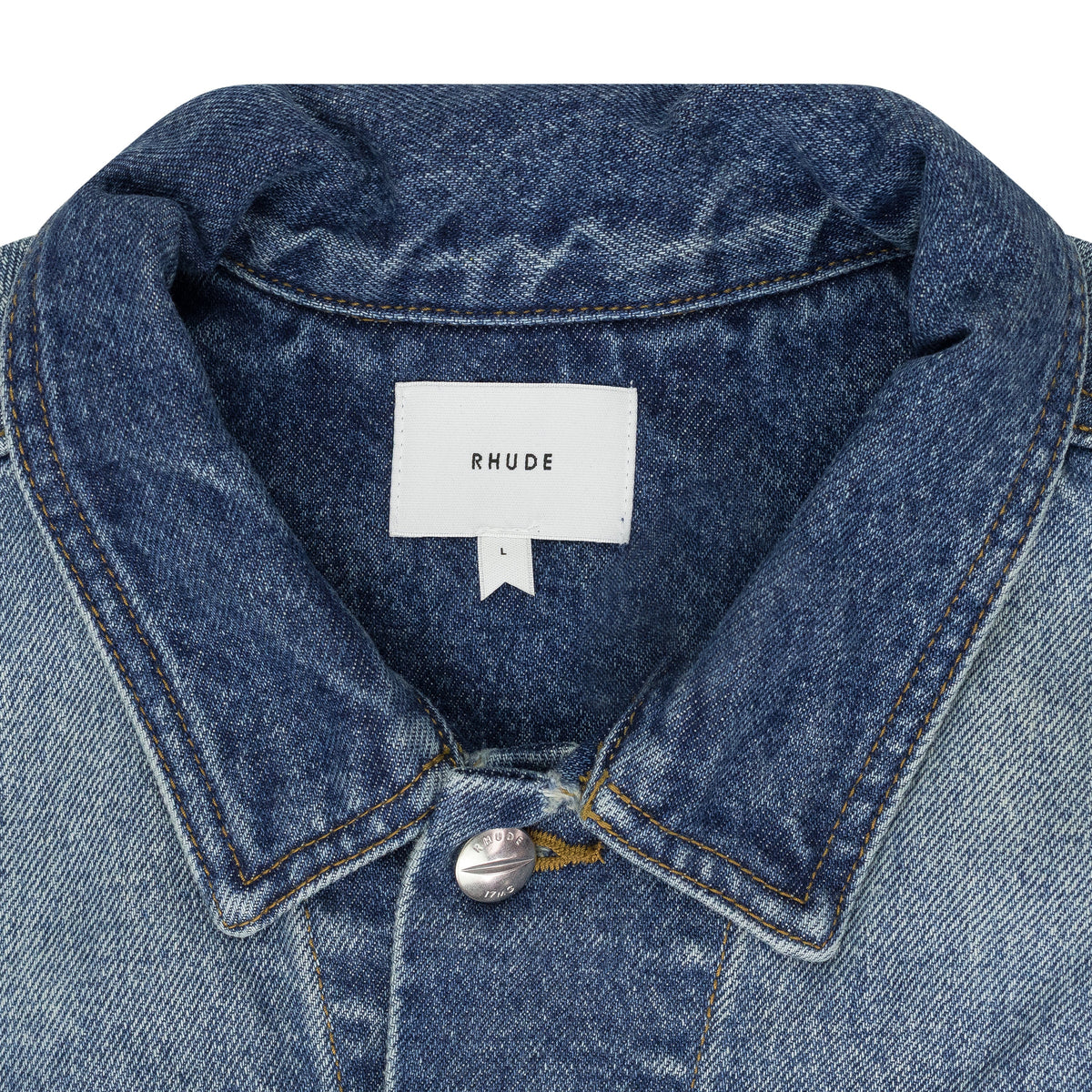 INDIGO OVERSIZED DENIM TRUCKER JACKET