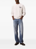 Calvin Klein logo-print crew-neck sweater