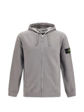 Stone Island 6100067 brushed organic cotton fleece hoodie