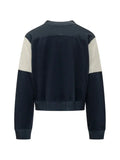 Kenzo logo-patch colour-block sweatshirt