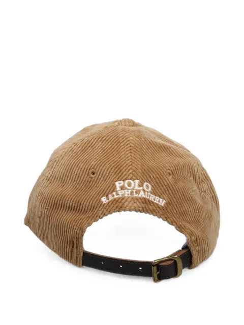 Polo Ralph Lauren corduroy embroidered-logo cap