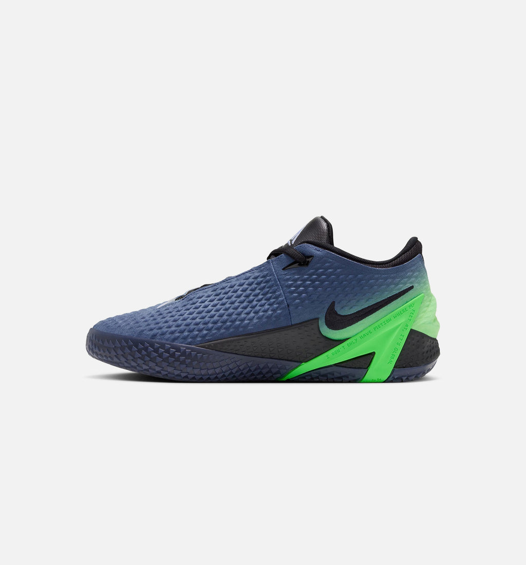 Ja 4 Nightmare Men's Lifestyle Shoes - Obsidian / Black / Voltage Green / Metallic Silver