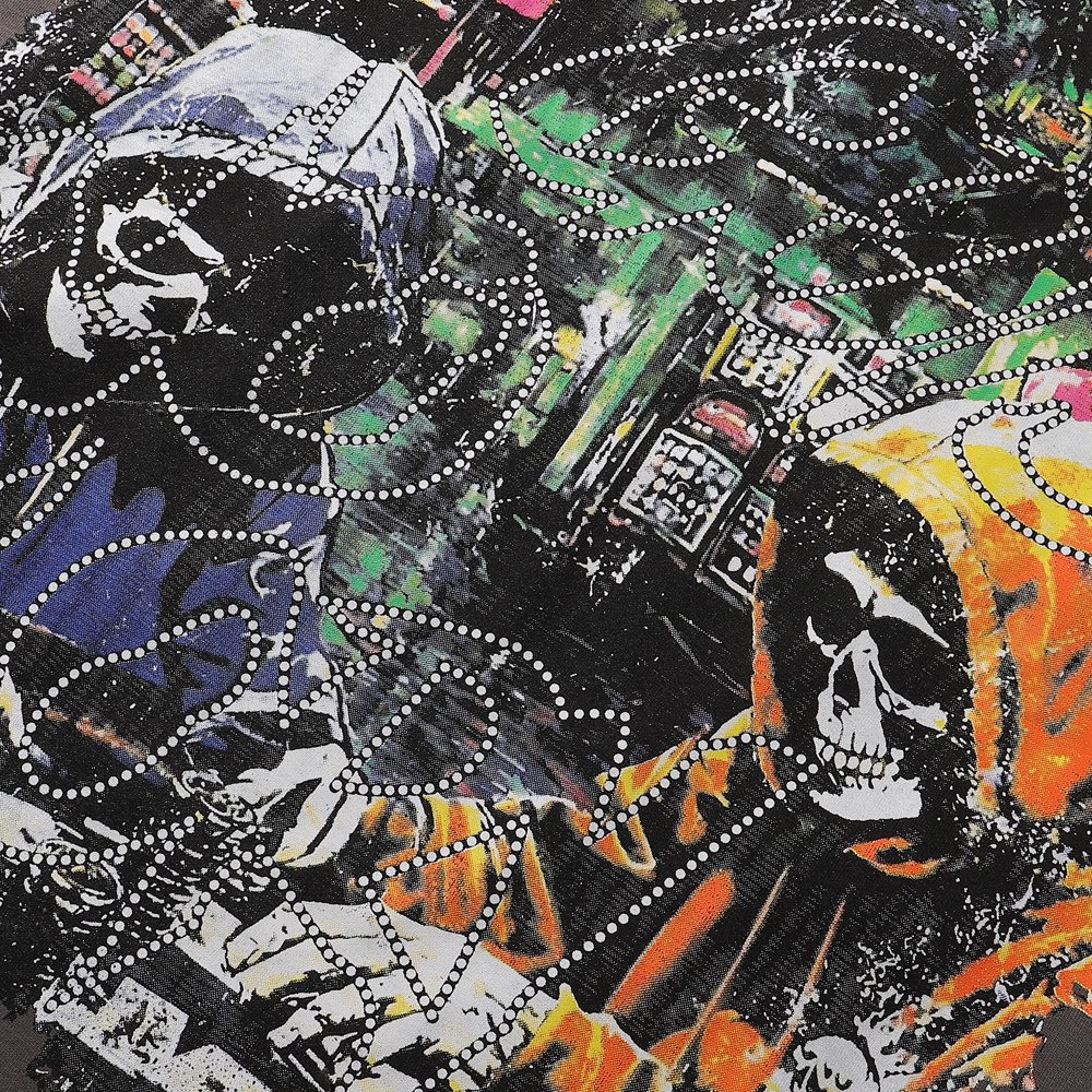 BKYS Revival No Gut No Glory Rhinestone Cropped T-Shirt