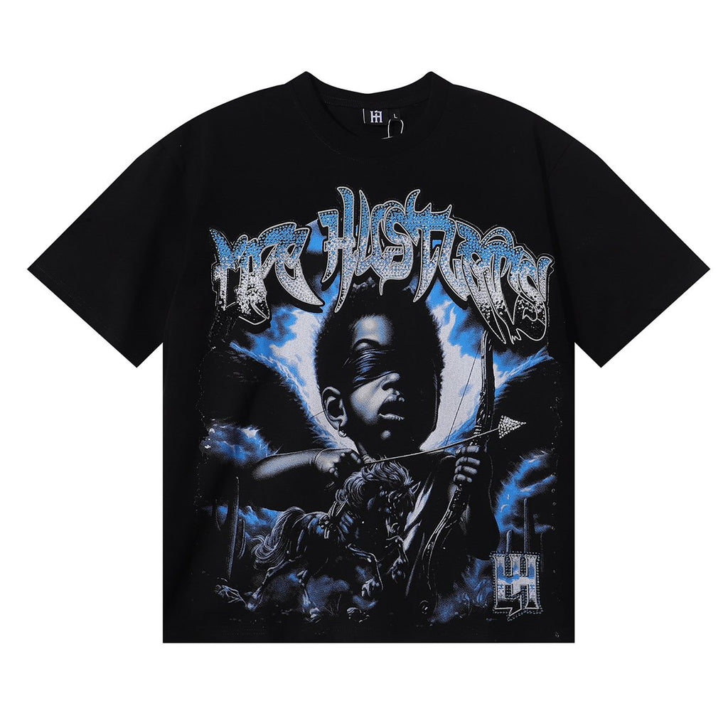Life Hustlere Warrior Girl Graphic T-Shirt