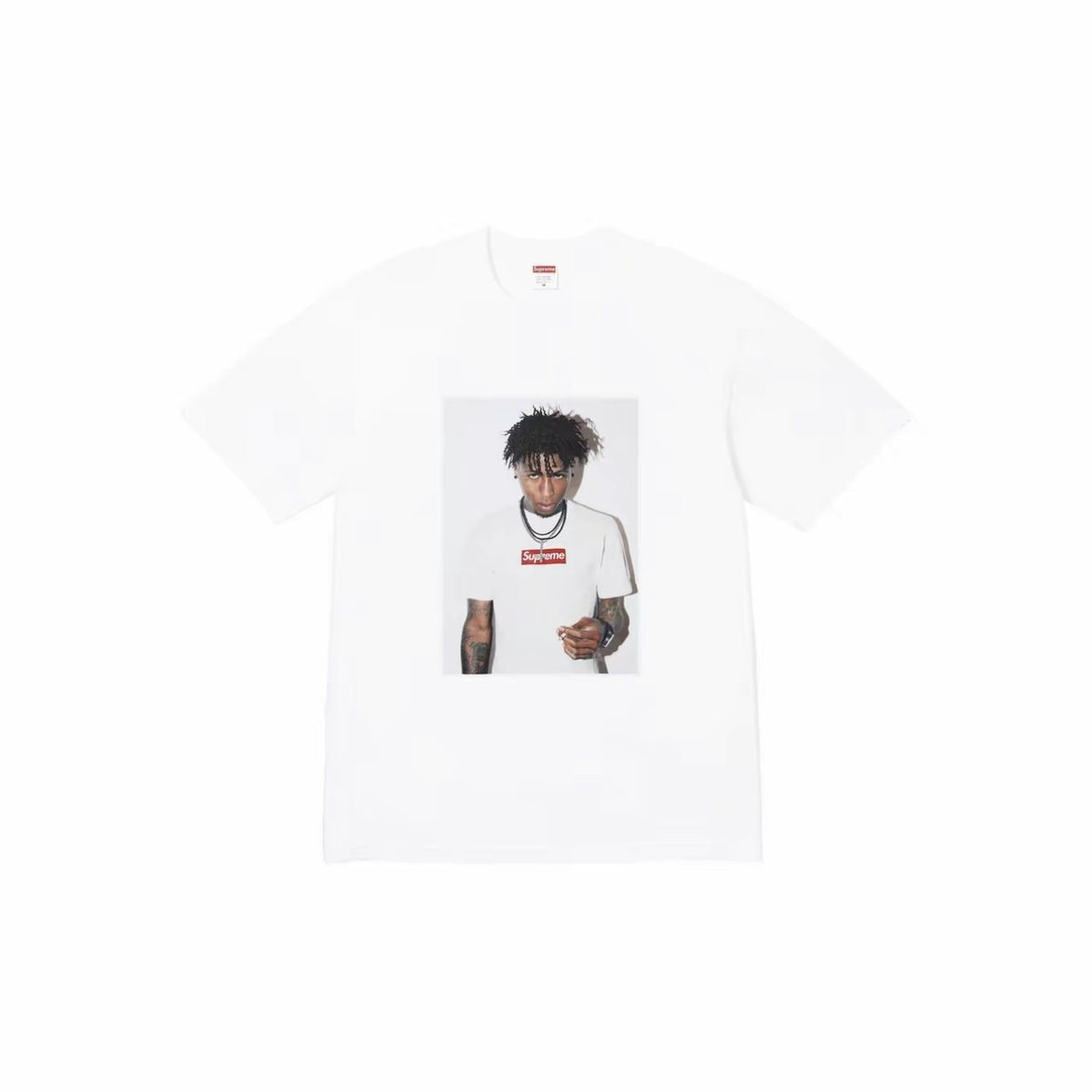 Supreme NBA YoungBoy Portrait Graphic T-Shirt