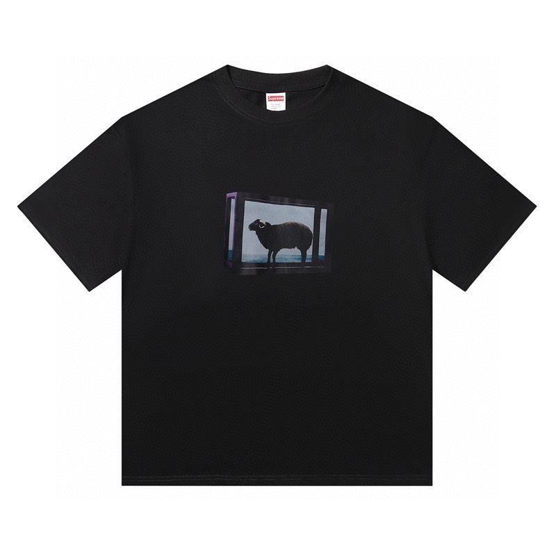 Supreme Sheep Graphic Short-Sleeve T-Shirt