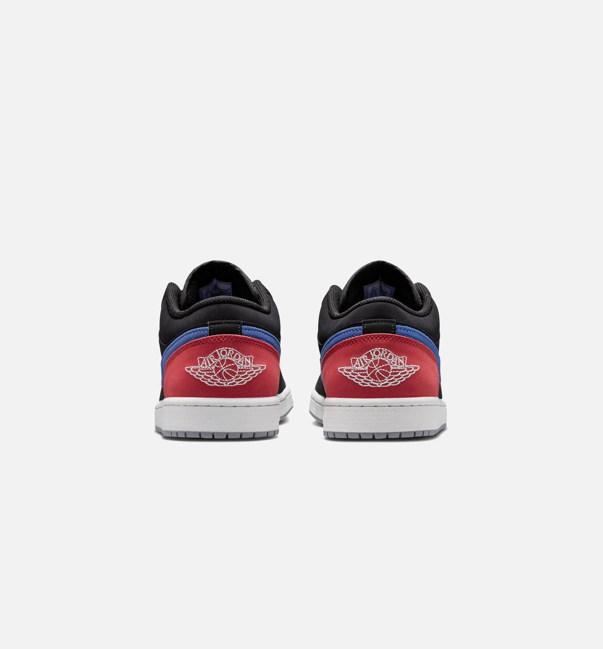 Air Jordan 1 Low Men's Sneakers | Black/Summit White/True Blue/Varsity Red