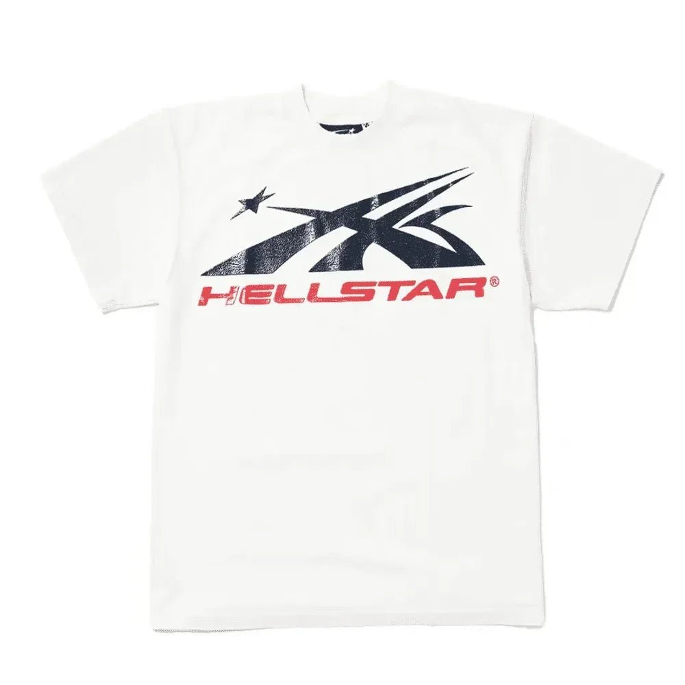 Hellstar Sport Logo Gel T-shirt White/Red