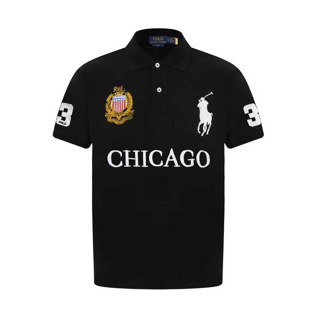 Ralph Lauren Chicago Crest Piqué Polo Shirt