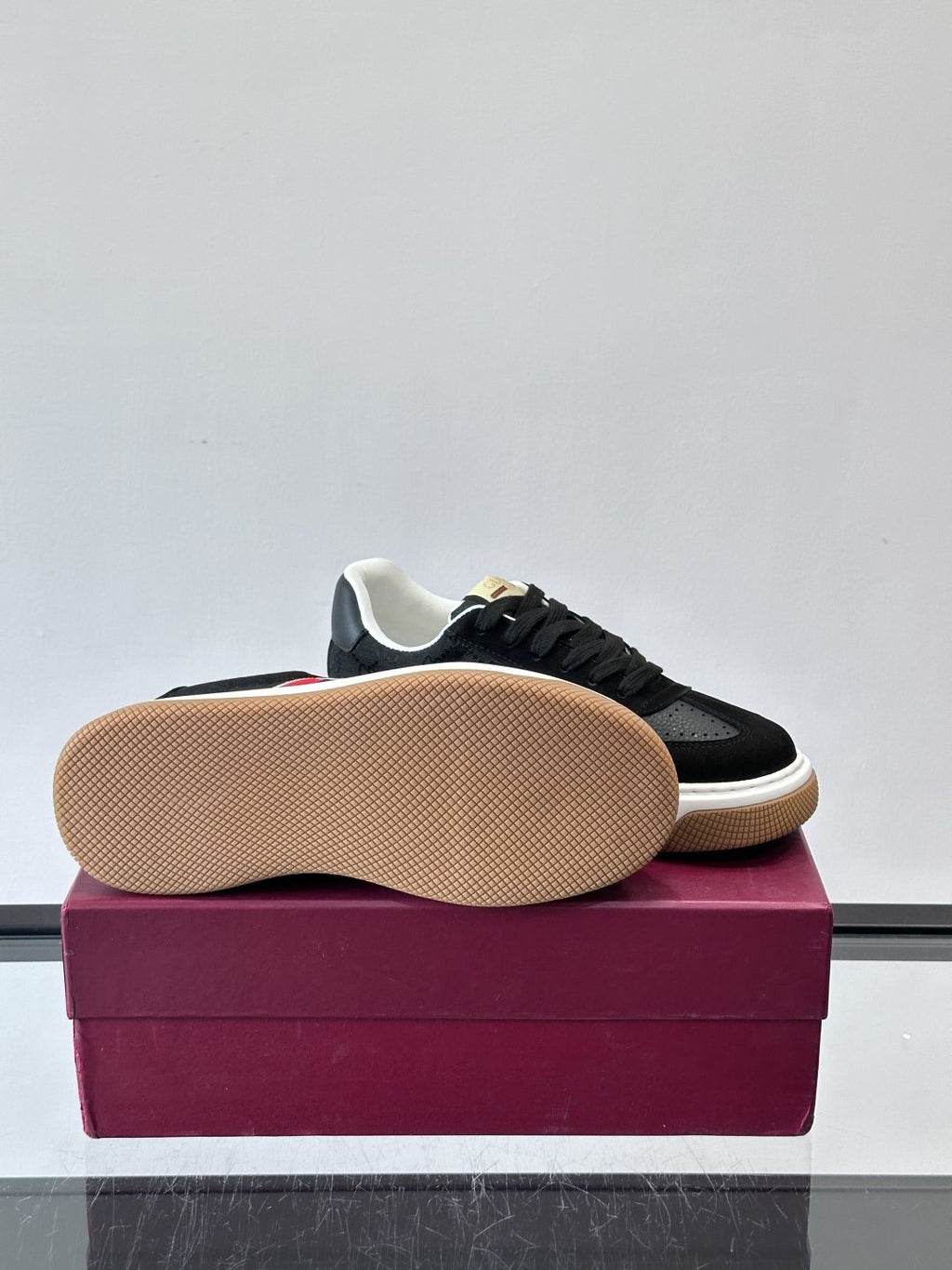 Gucci Black Stripe Sneakers