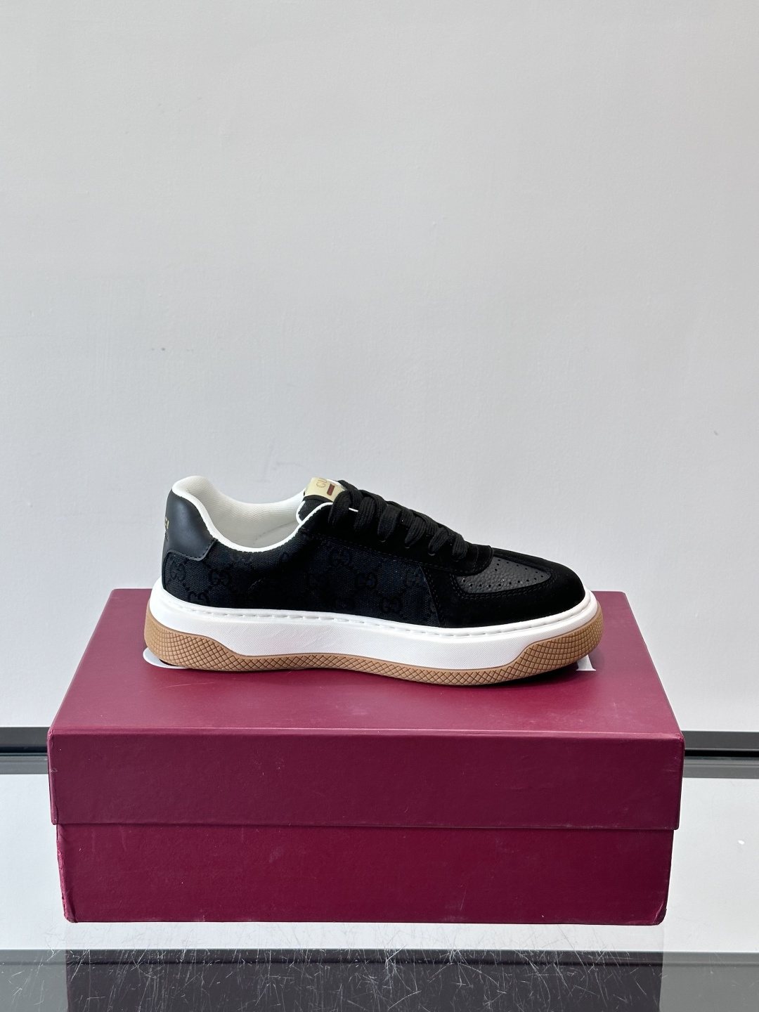 Gucci Black Stripe Sneakers