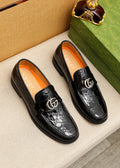 Gucci Black Glossy Loafers