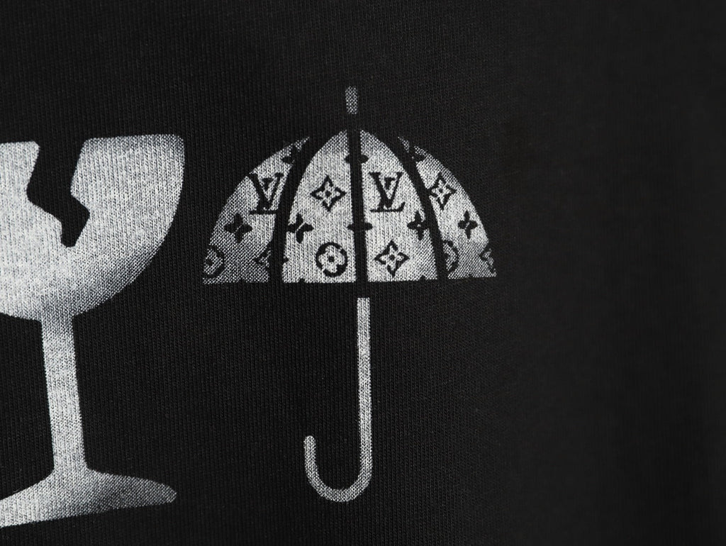 Louis Vuitton Four-Element Graphic T-Shirt - Black